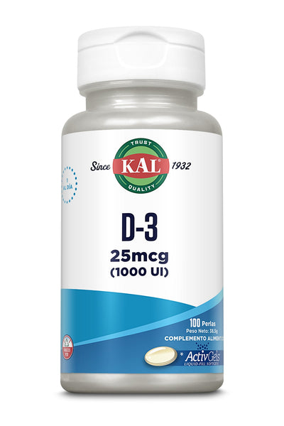 VITAMIN D3 - 100 ACTIVGEL SOFTGELS