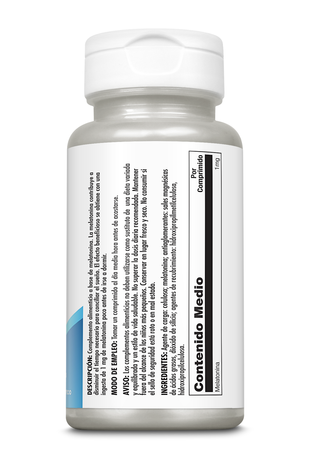 MELATONIN 1 MG - 120 COMPRIMIDOS