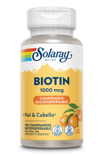 BIOTINA  - 100 COMPRIMIDOS SUBLINGUALES