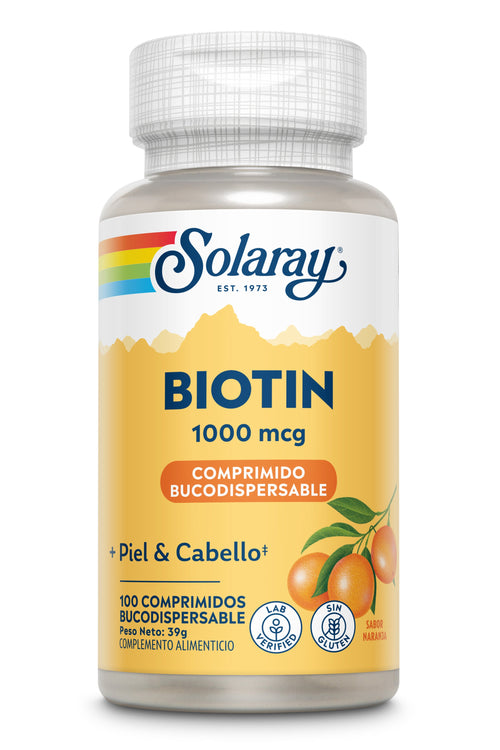 BIOTINA  - 100 COMPRIMIDOS SUBLINGUALES
