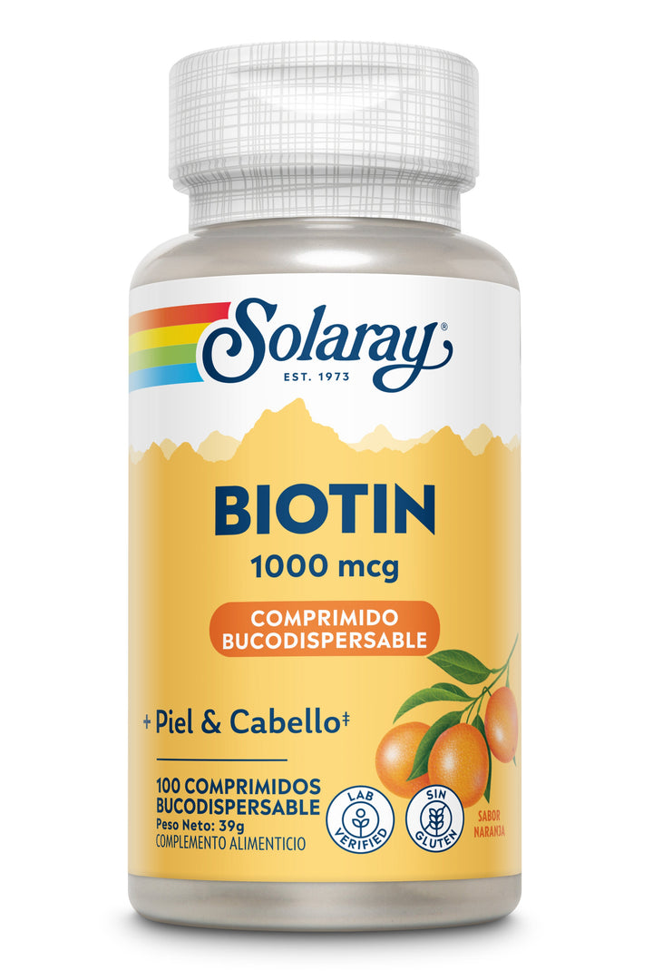 BIOTINA  - 100 COMPRIMIDOS SUBLINGUALES