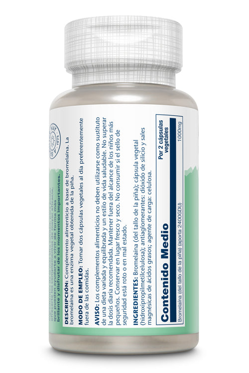 BROMELAIN - 60 CAPSULES