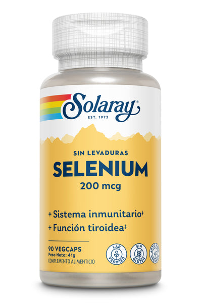 SELENIUM 200 MCG YEAST-FREE - 90 VEGCAPS