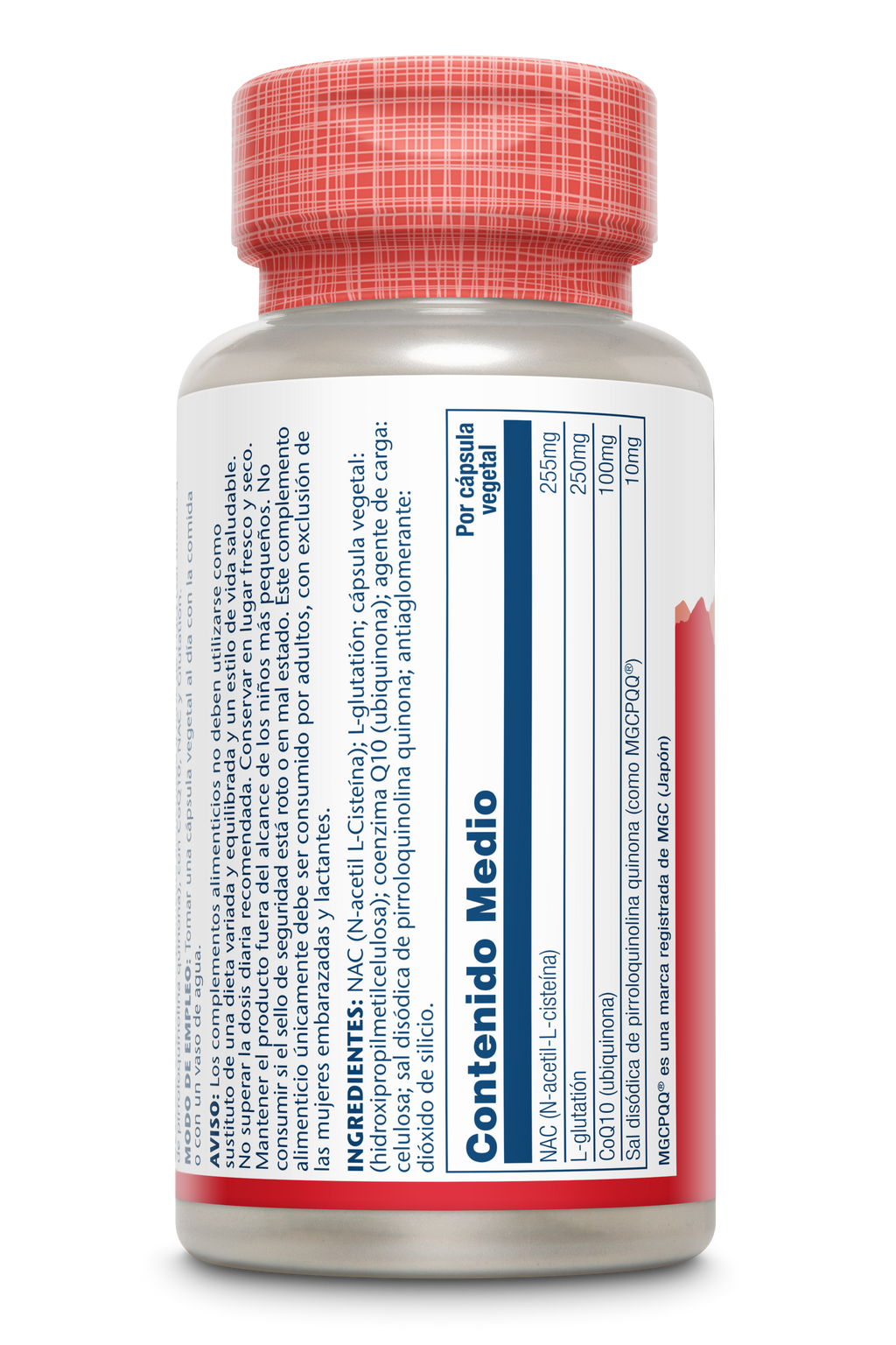 PQQ & CoQ10, Glutathione & NAC - 30 VEGCAPS