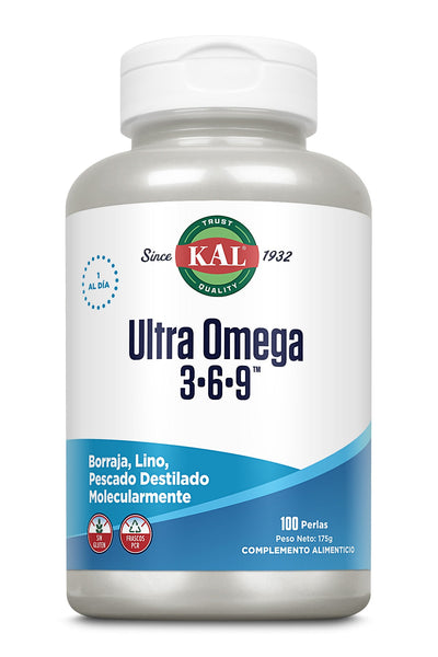 ULTRA OMEGA 3-6-9 - 50 & 100 SOFTGELS