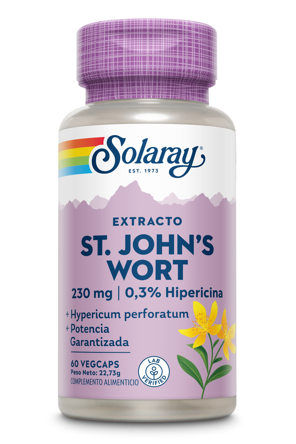ST. JHON'S WORT - 60 VEGCAPS