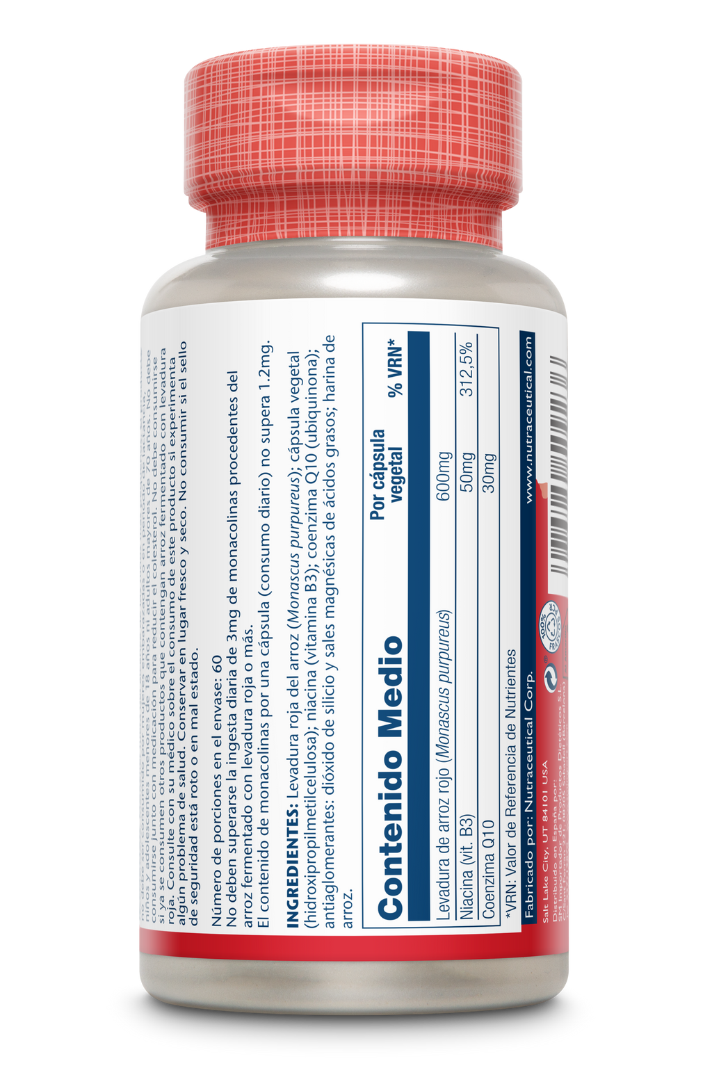 RED YEAST RICE & CoQ10 - 60 VEGCAPS