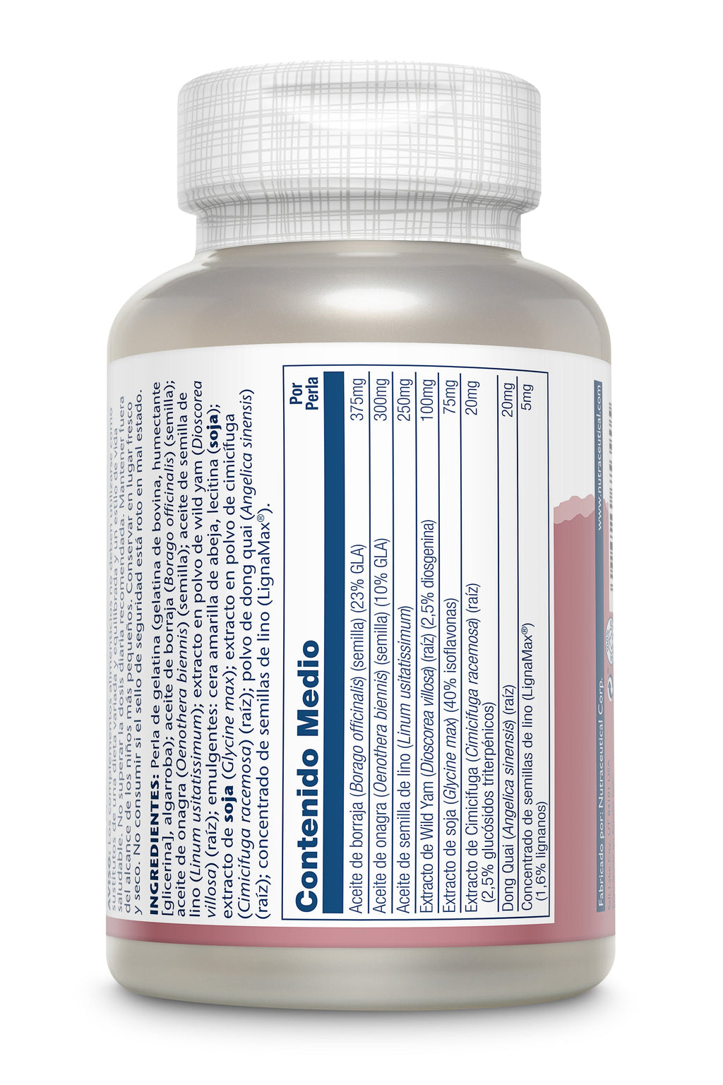 PHYTOESTROGEN +EFAs - 60 PERLAS