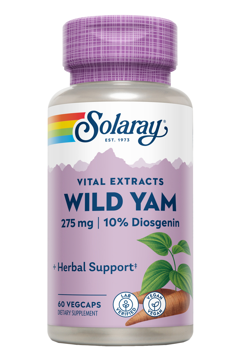 WILD YAM - 60 VEGCAPS