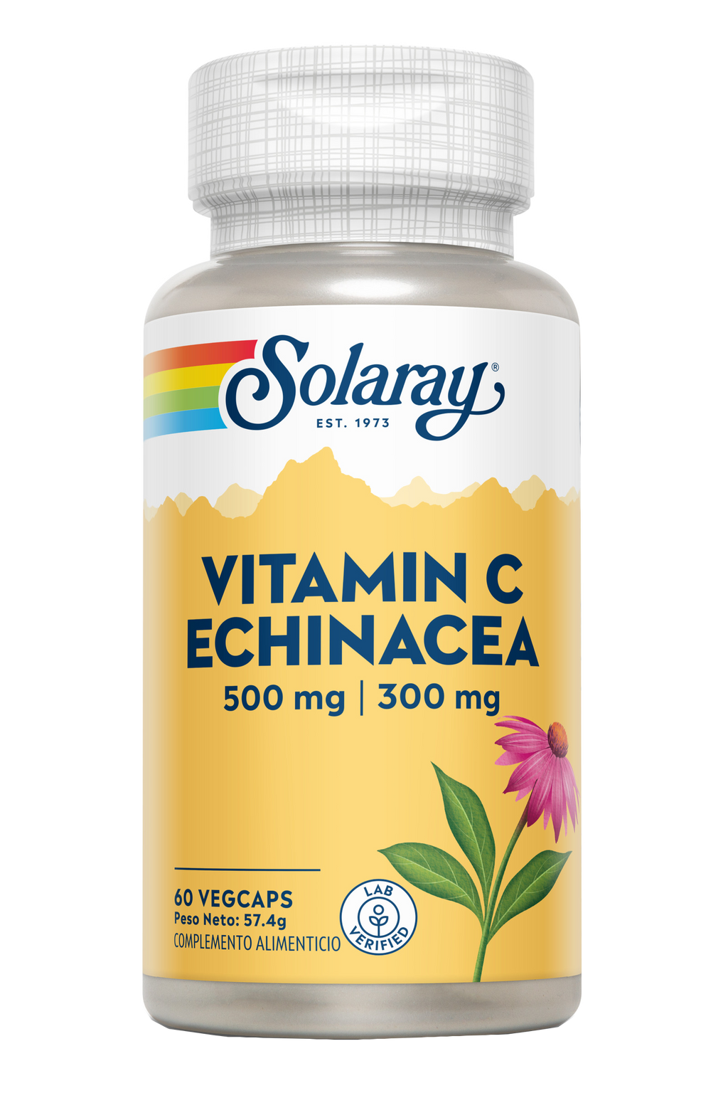 VITAMIN C(500MG)& ECHINACE (300MG)-60 VEGCAPS(ES)