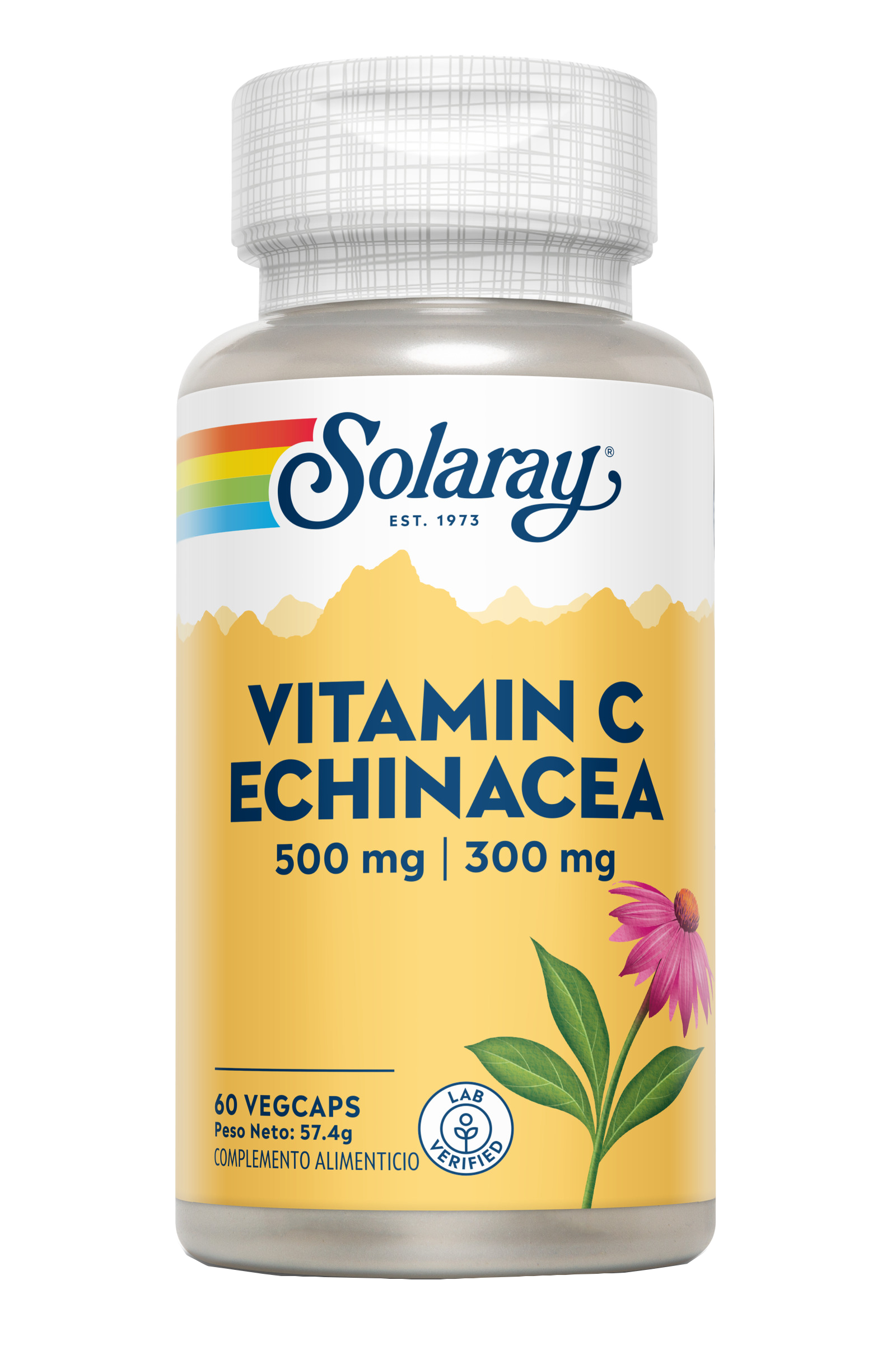 VITAMIN C(500MG)& ECHINACE (300MG)-60 VEGCAPS(ES)