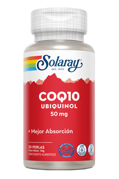 UBIQUINOL CoQ10 50MG - 30 PERLAS