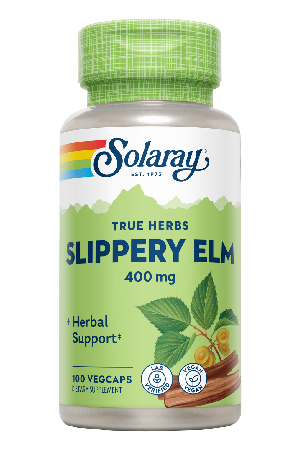 SLIPPERY ELM (OLMO AMERICANO) - 100 VEGCAPS