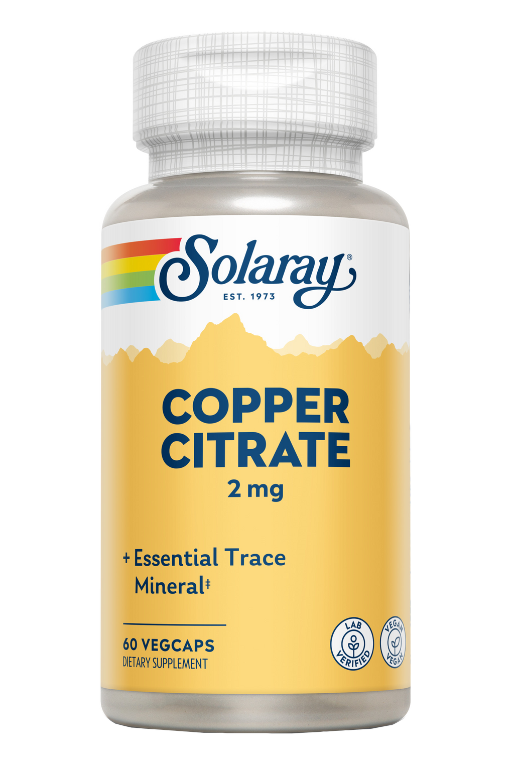 COBRE CITRATO 2 MG - 60 VEGCAPS