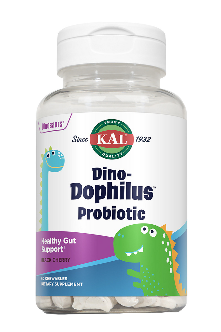 DINODOPHILUS - 60 DINOS MASTICABLES (SABOR CEREZA)