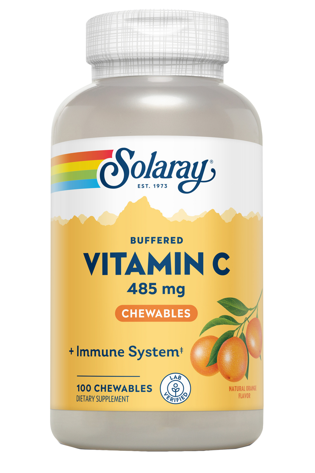 VITAMINA C - 100 COMPRIMIDOS MASTICABLES DE NARANJA
