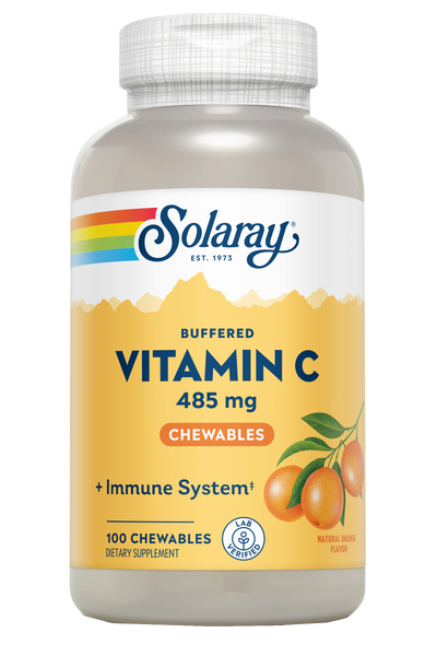 VITAMIN C - 100 ORANGE-FLAVOURED CHEWABLE TABLETS