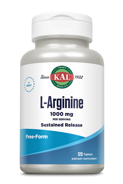 L-ARGININE SUSTAINED RELEASE - 120 TABLETS