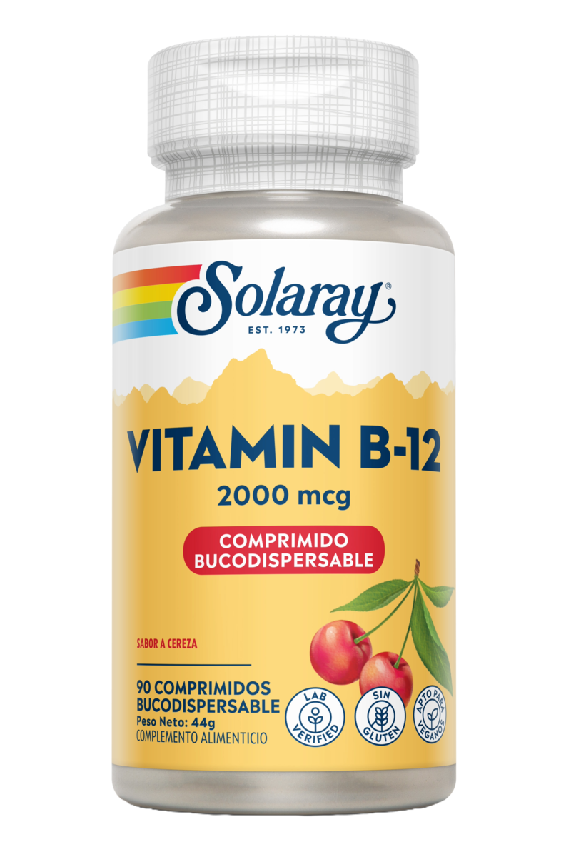 VITAMINA B-12 2000 MCG - 90 COMPRIMIDOS BUCODISPERSABLE