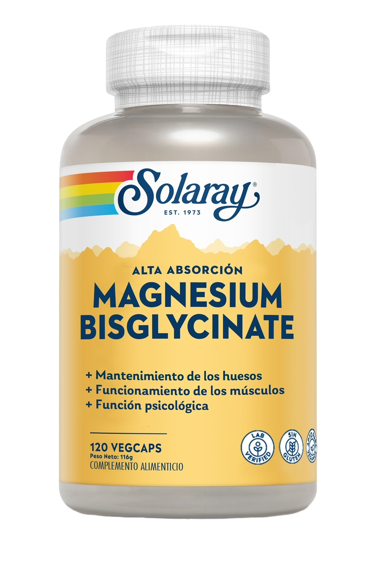 MAGNESIO BISGLICINATO - 120 & 240 VEGCAPS