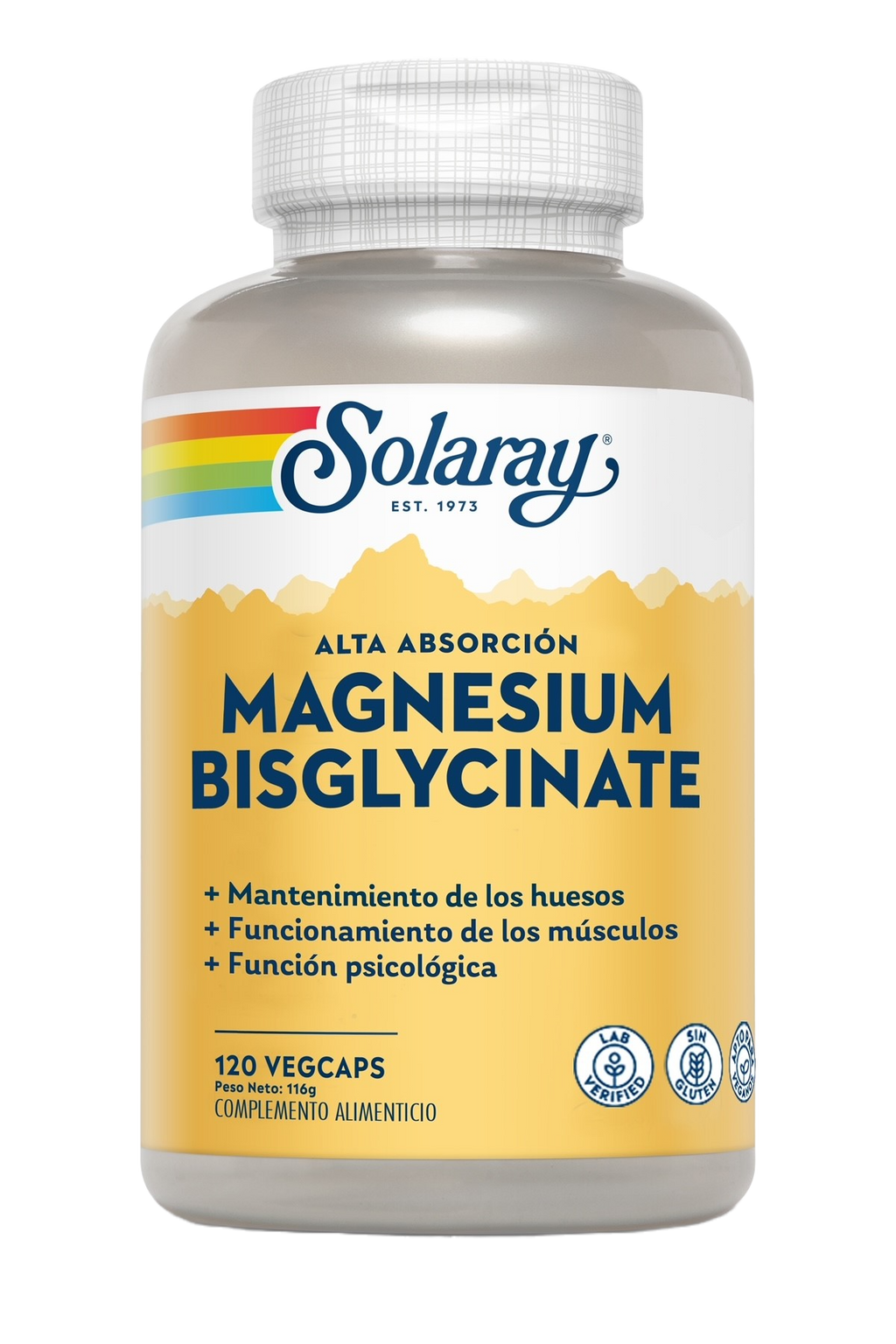 MAGNESIO BISGLICINATO - 120 & 240 VEGCAPS
