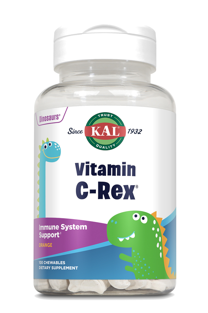 VITAMINA C REX -100 DINOSAURIOS MASTICABLES