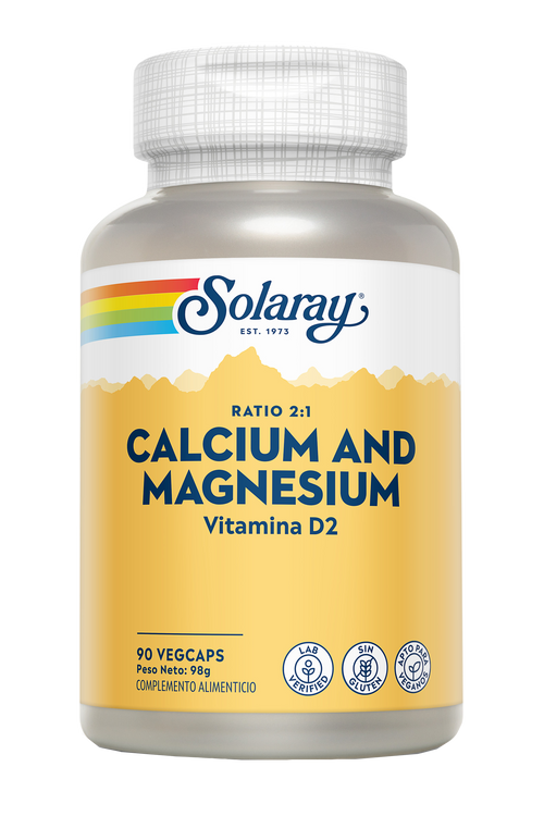 CALCIUM & MAGNESIUM - 90 VEGCAPS
