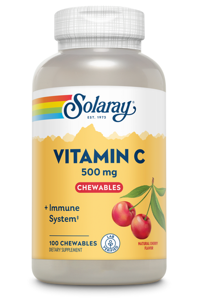VITAMIN C - 100 CHERRY-FLAVOURED CHEWABLE TABLETS