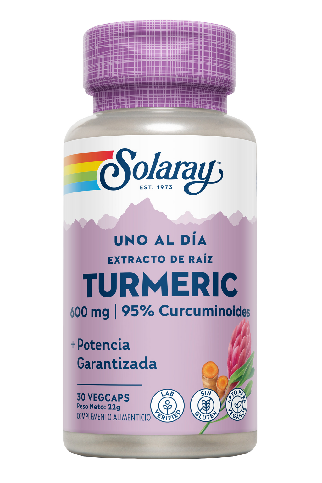 TURMERIC ONE DAILY - 30 VEGCAPS