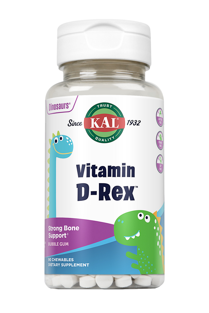 VITAMINA D REX - 90 DINOS MASTICABLES