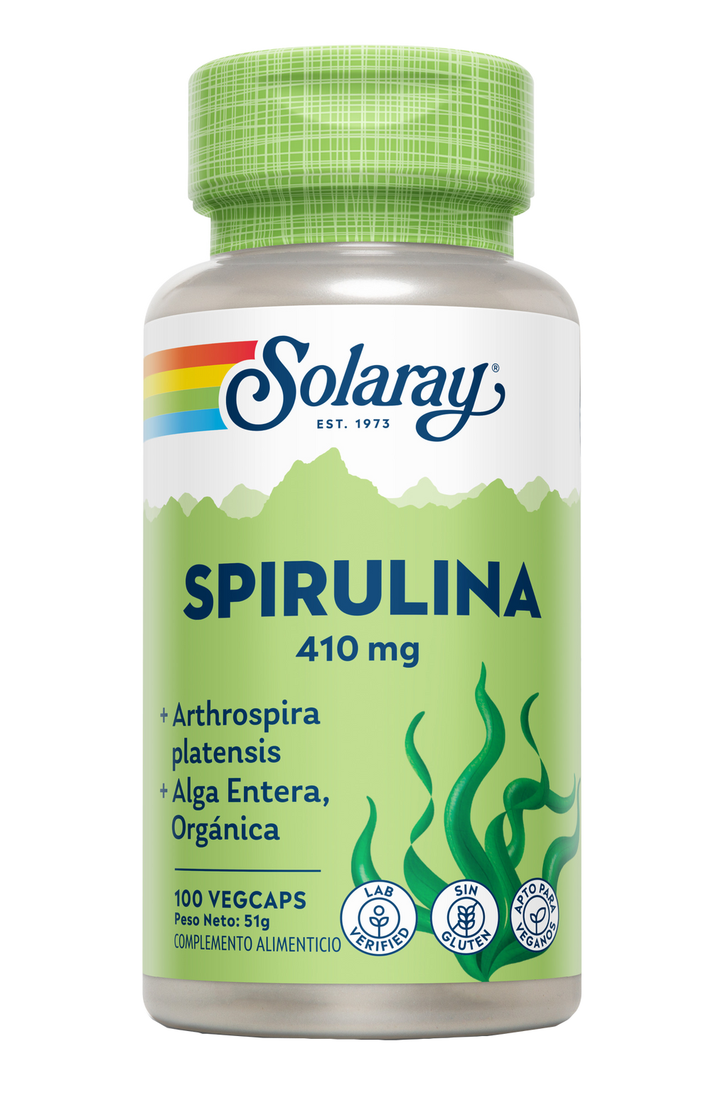 SPIRULINA  - 100 VEGCAPS