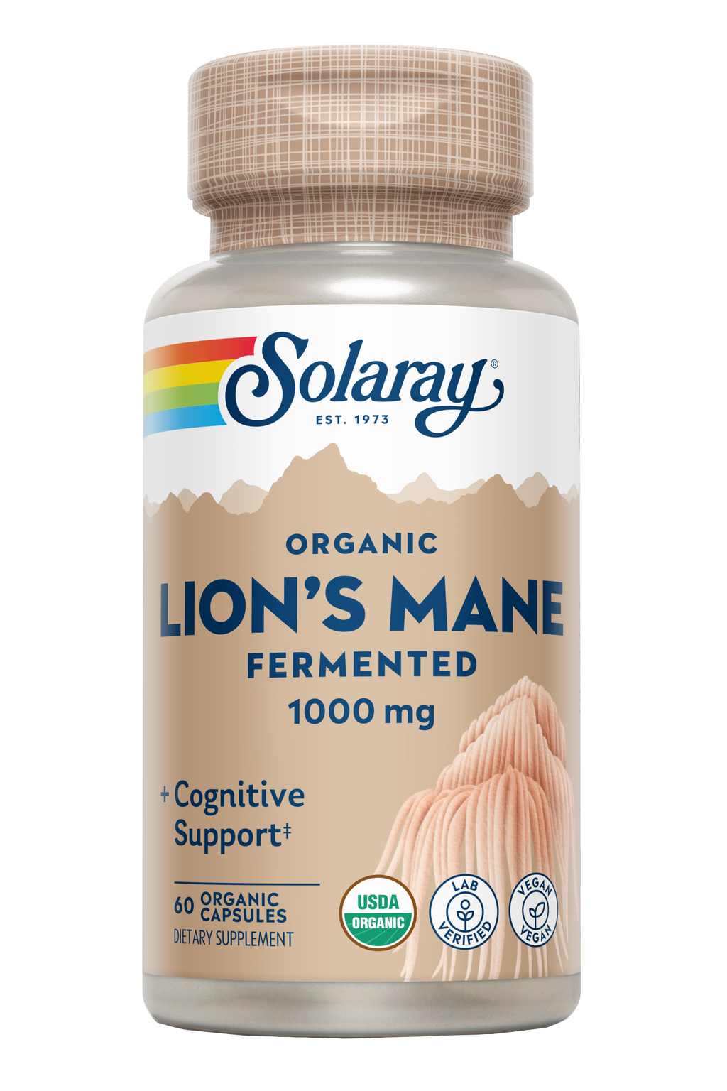 MELENA DE LEON (LION'S MANE) - 60 CÁPSULAS VEGETALES