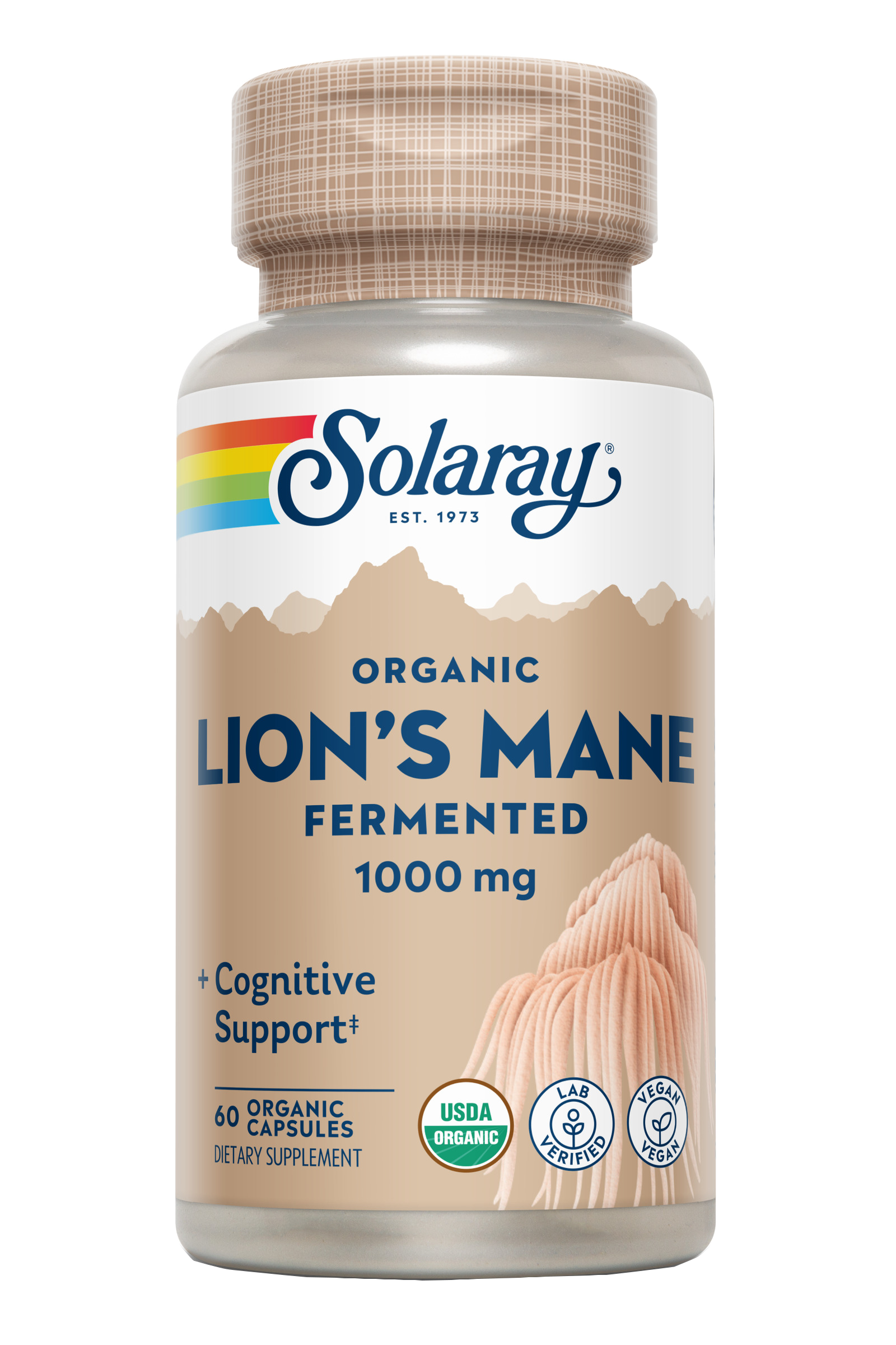MELENA DE LEON (LION'S MANE) - 60 CÁPSULAS VEGETALES