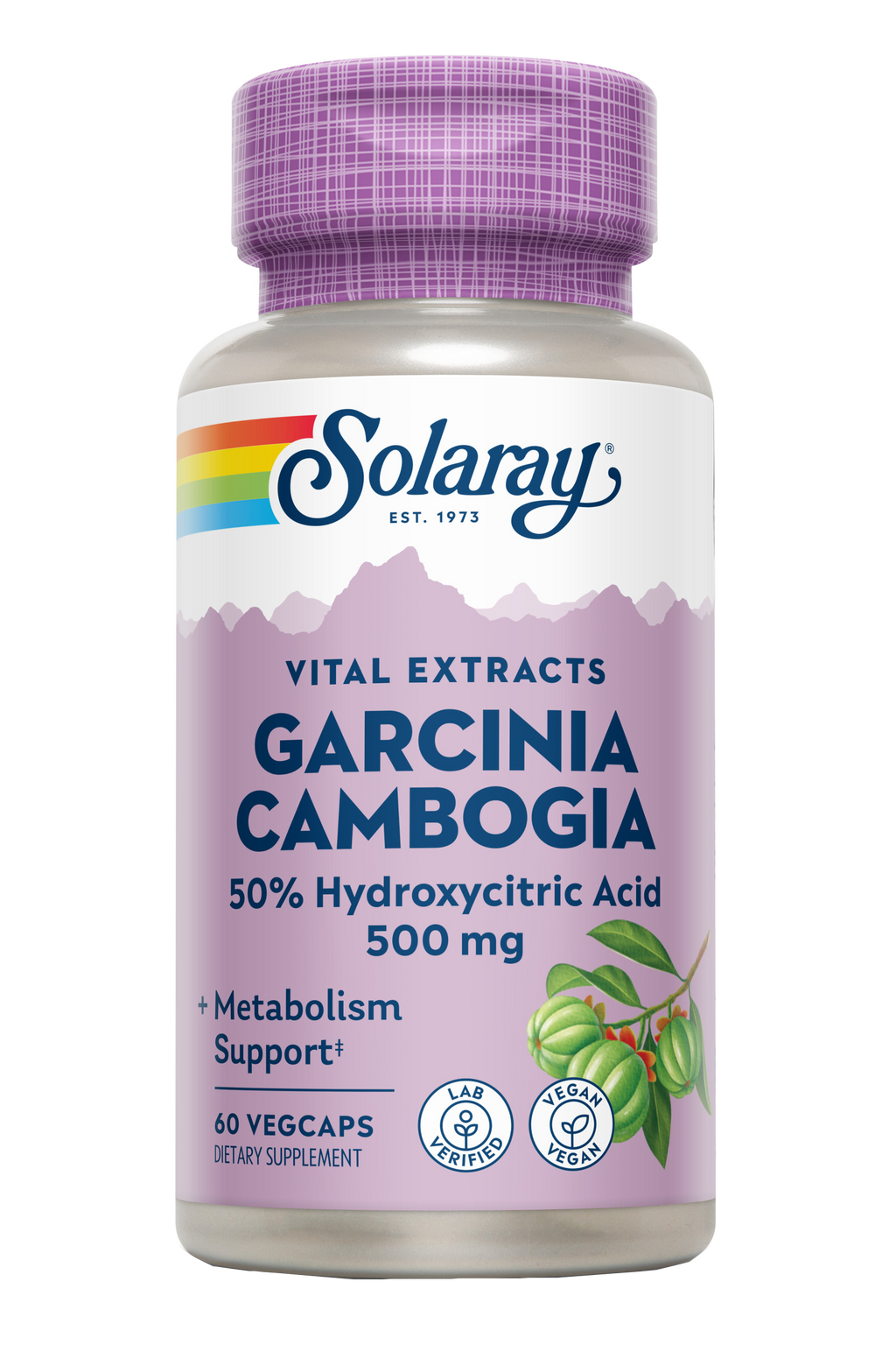 GARCINIA CAMBOGIA 500MG - 60 VEGCAPS