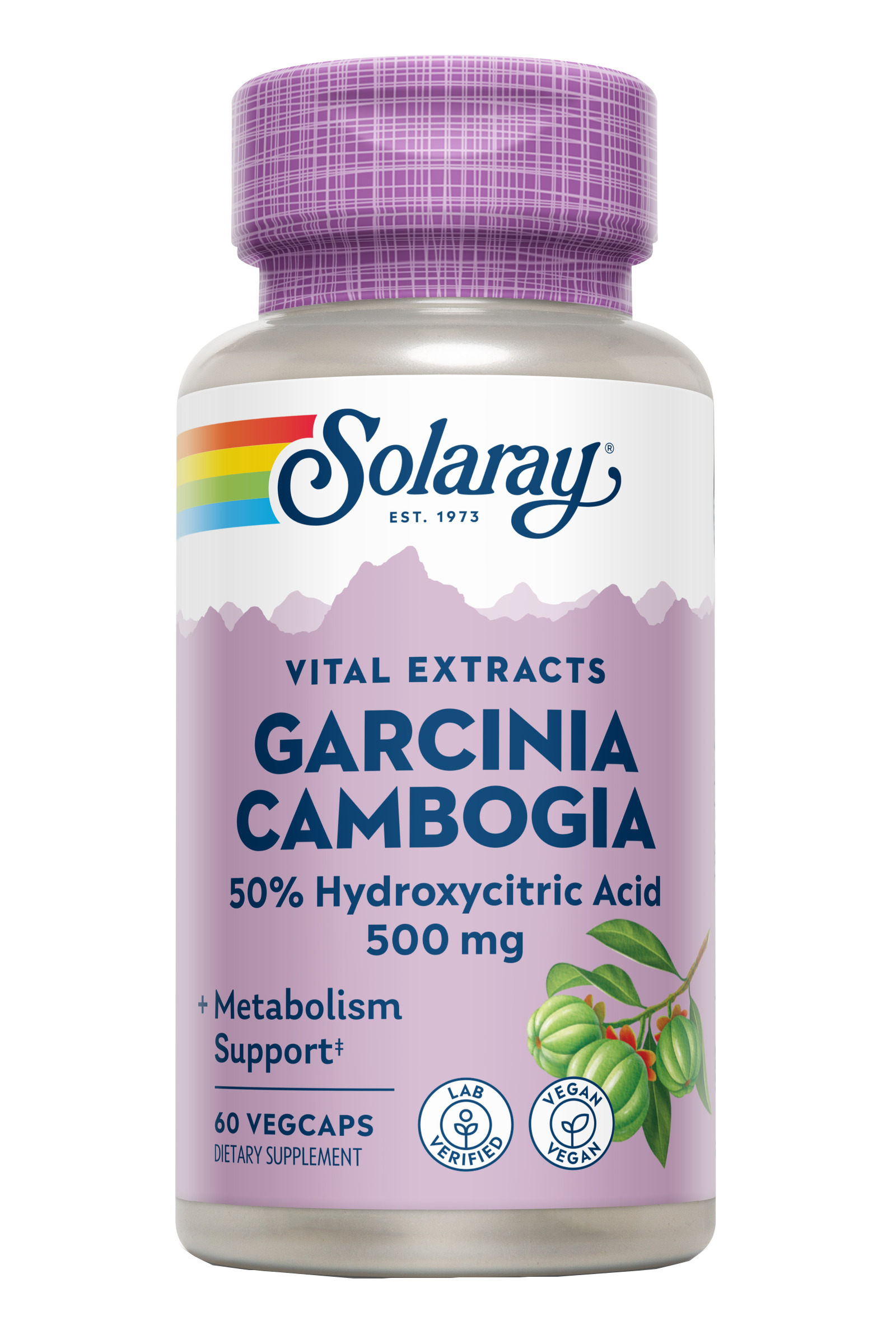 GARCINIA CAMBOGIA 500MG - 60 VEGCAPS