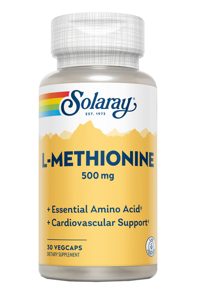 L- METHIONINE - 30 CÁPSULAS