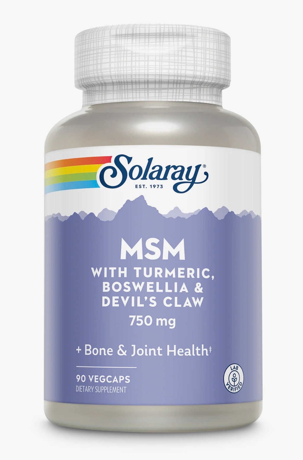 MSM + (Turmemic, Boswellia & Devil's claw) 750 mg