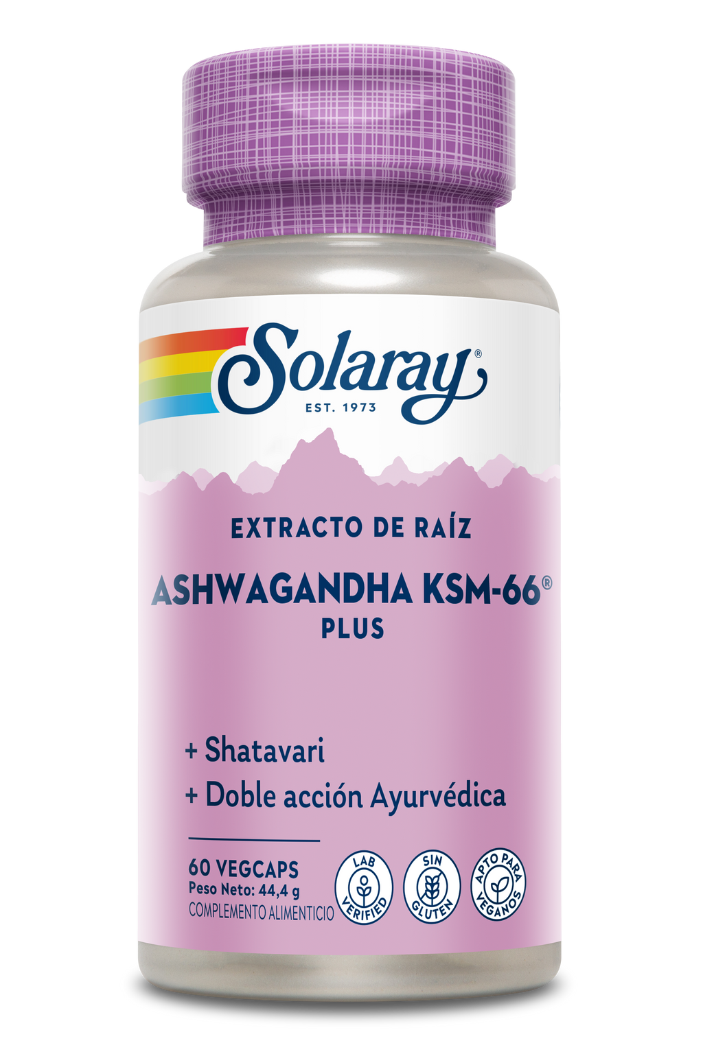 KSM66 PLUS ASHWAGANDHA - 60 VEGCAPS