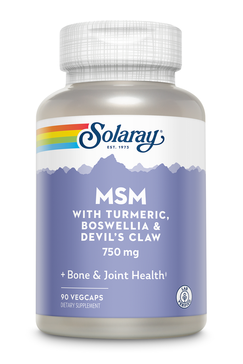 MSM, TURMERIC,BOSWELLIA & HARPAGO - 90 VEGCAPS