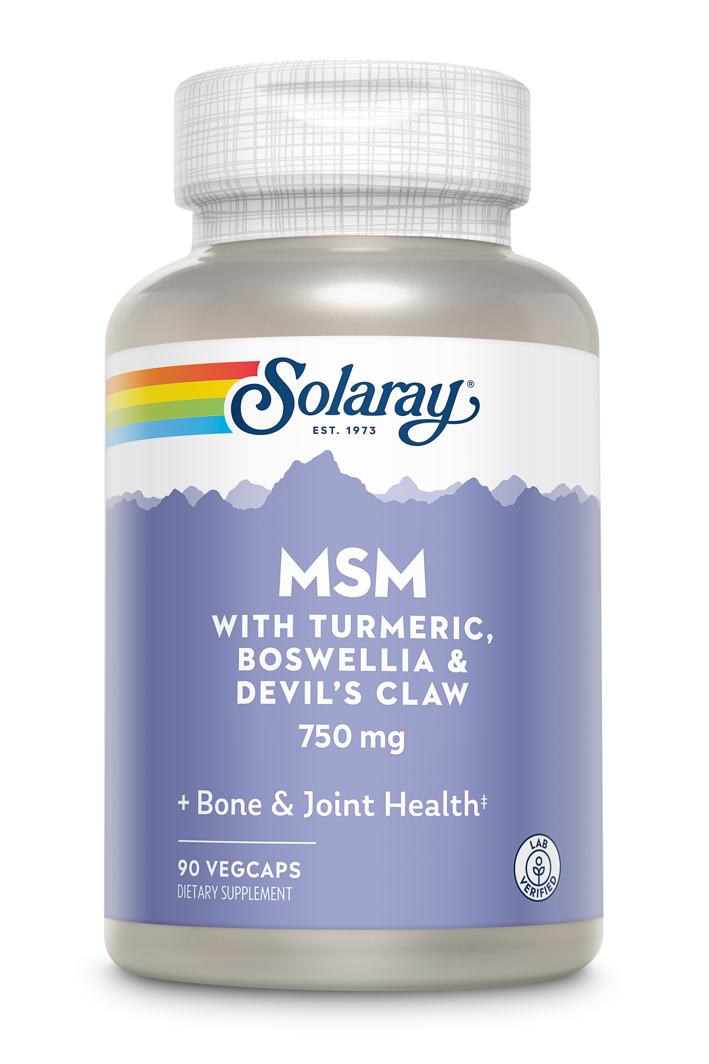 MSM, TURMERIC,BOSWELLIA & HARPAGO - 90 VEGCAPS